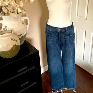 Zara relaxed boyfriend denim jeans